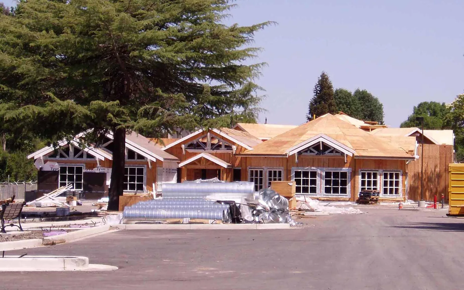 Pleasant Hill Senior Center under construction in May 2012
